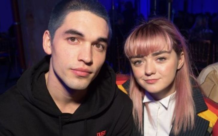 Check Out Maisie Williams And Boyfriend Reuben Selby Debuting Matching Pink Hair